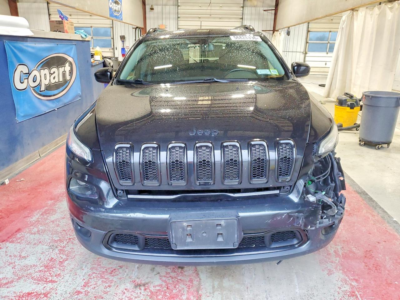 2015 Jeep Cherokee Latitude Black vin: 1C4PJMCB3FW792599