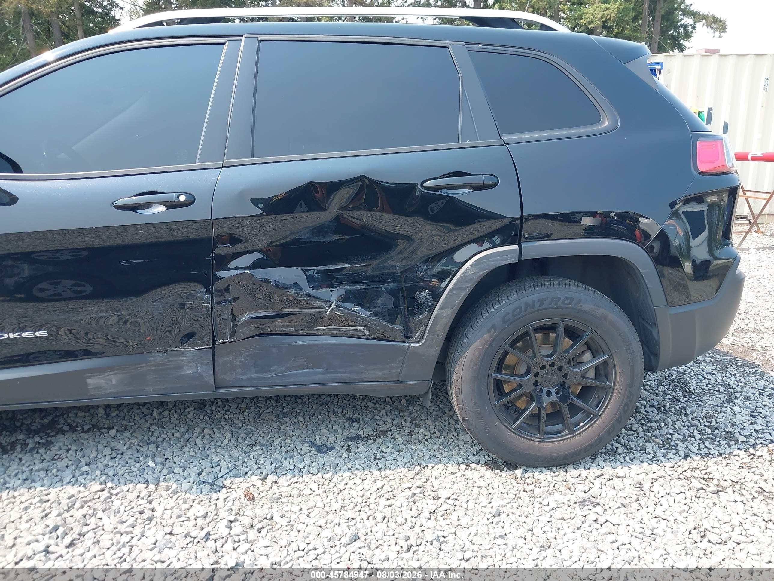 2020 Jeep Cherokee Latitude 4x4 Black vin: 1C4PJMCB3LD550760