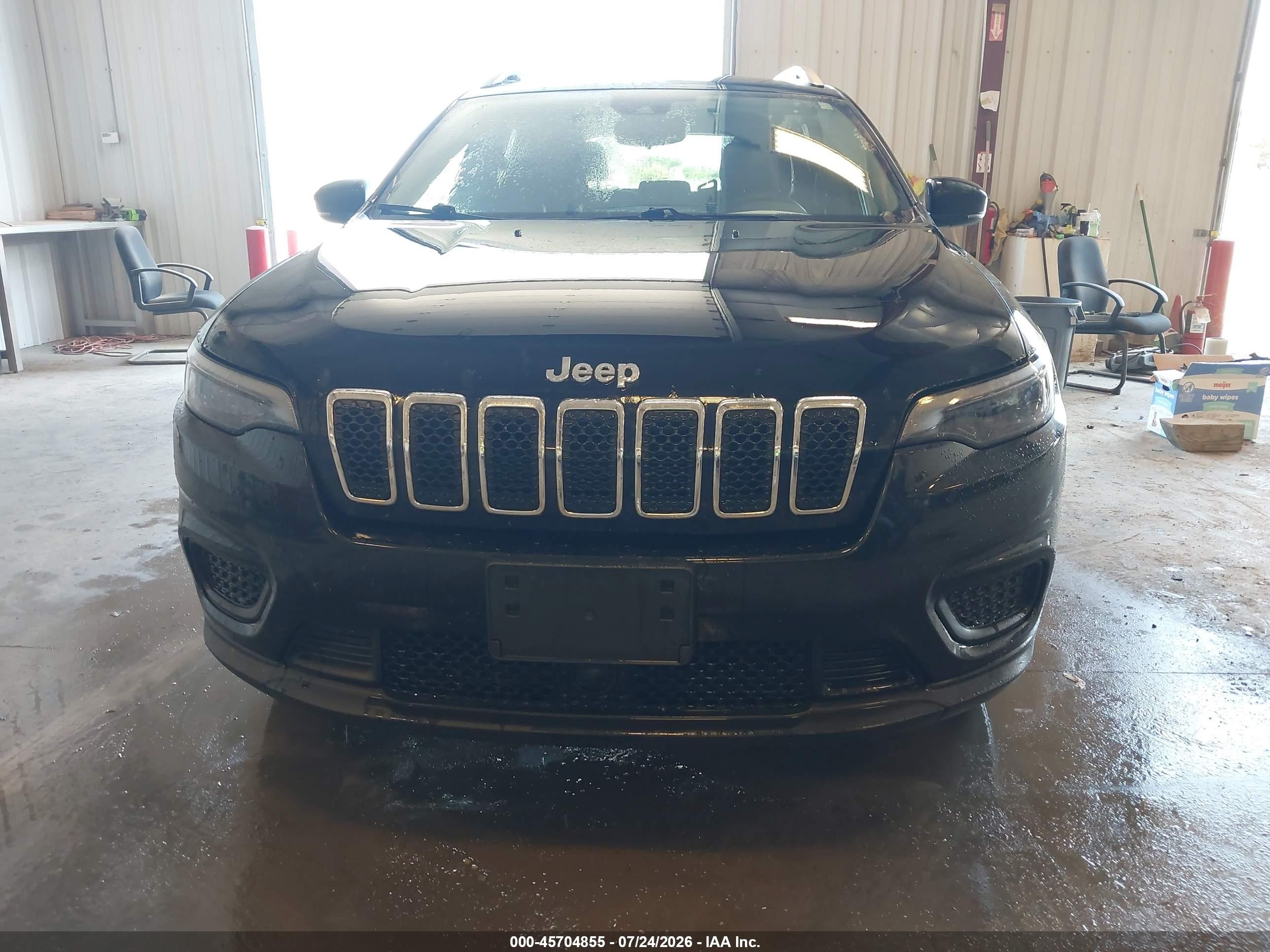2021 Jeep Cherokee Latitude 4x4 Black vin: 1C4PJMCB3MD114475
