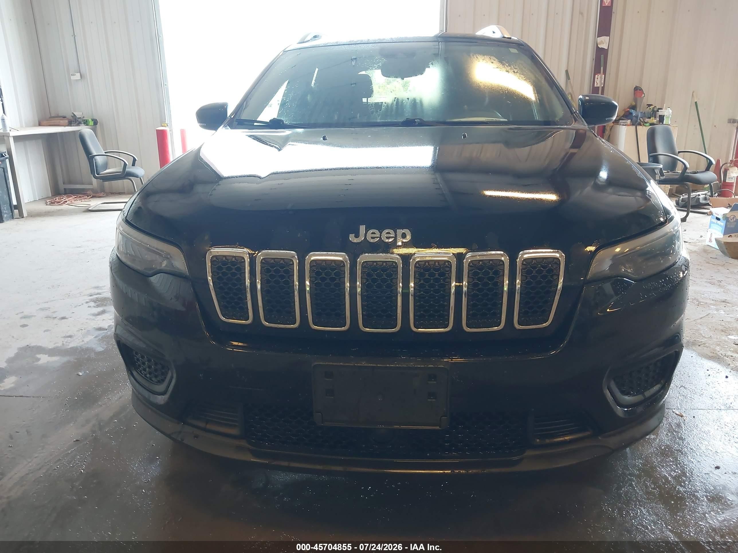 2021 Jeep Cherokee Latitude 4x4 Black vin: 1C4PJMCB3MD114475