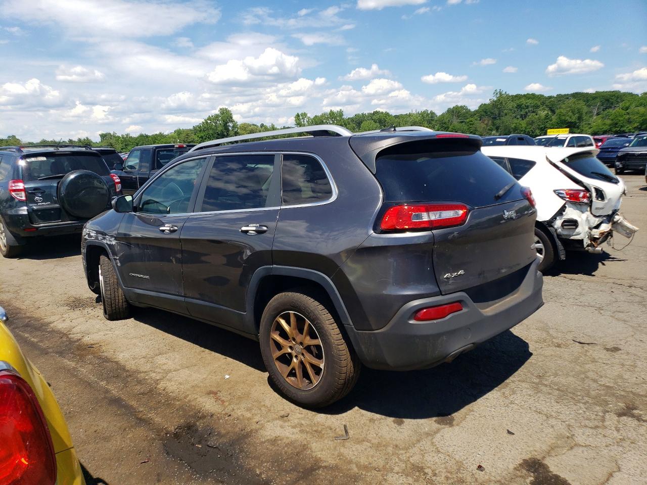 2014 Jeep Cherokee Latitude Charcoal vin: 1C4PJMCB4EW140606