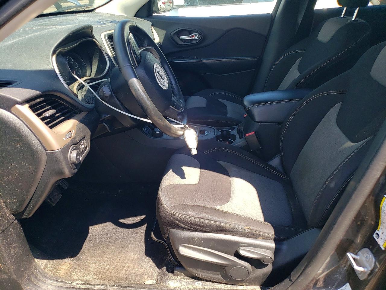 2014 Jeep Cherokee Latitude Charcoal vin: 1C4PJMCB4EW140606
