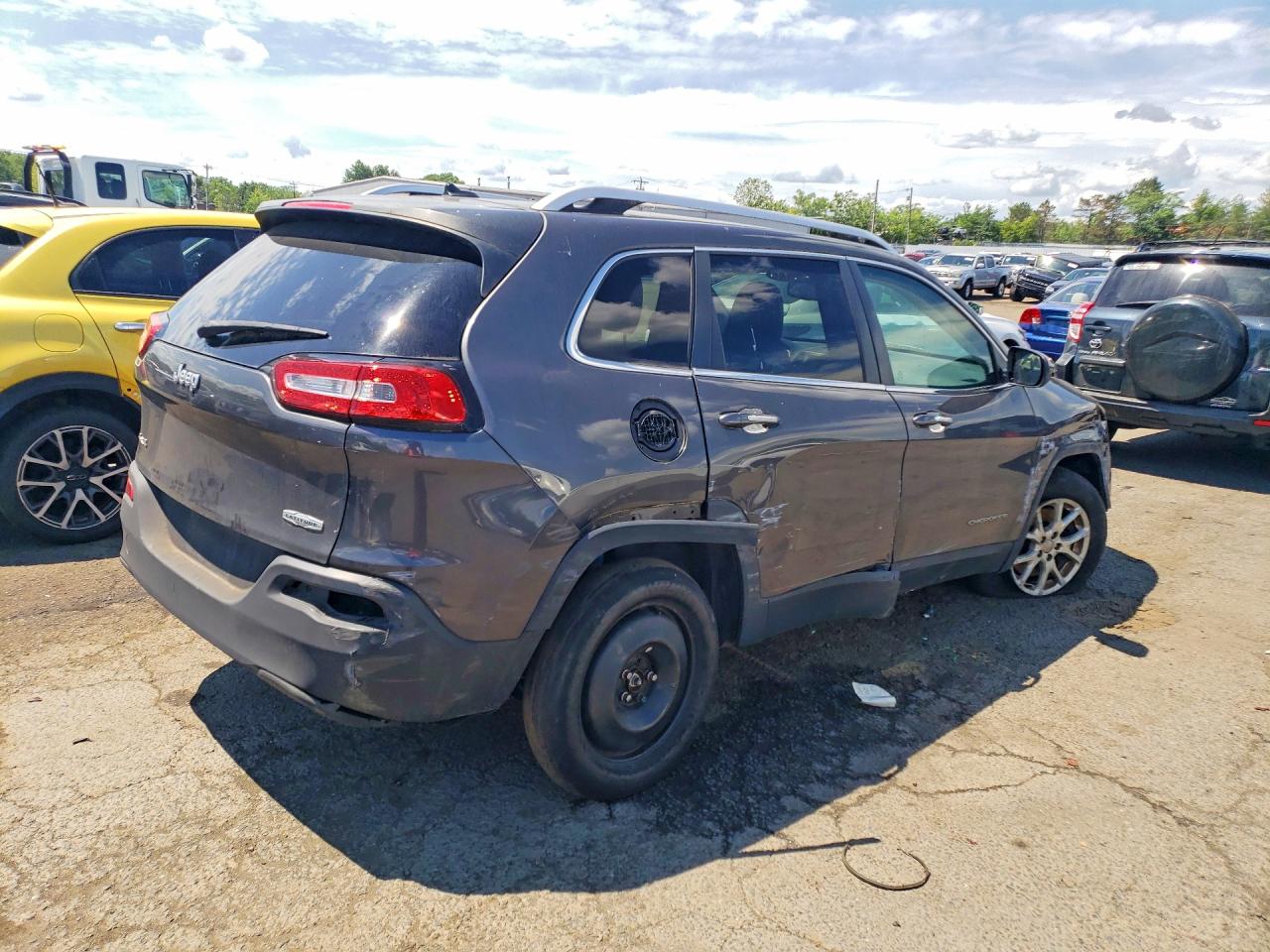 2014 Jeep Cherokee Latitude Charcoal vin: 1C4PJMCB4EW140606