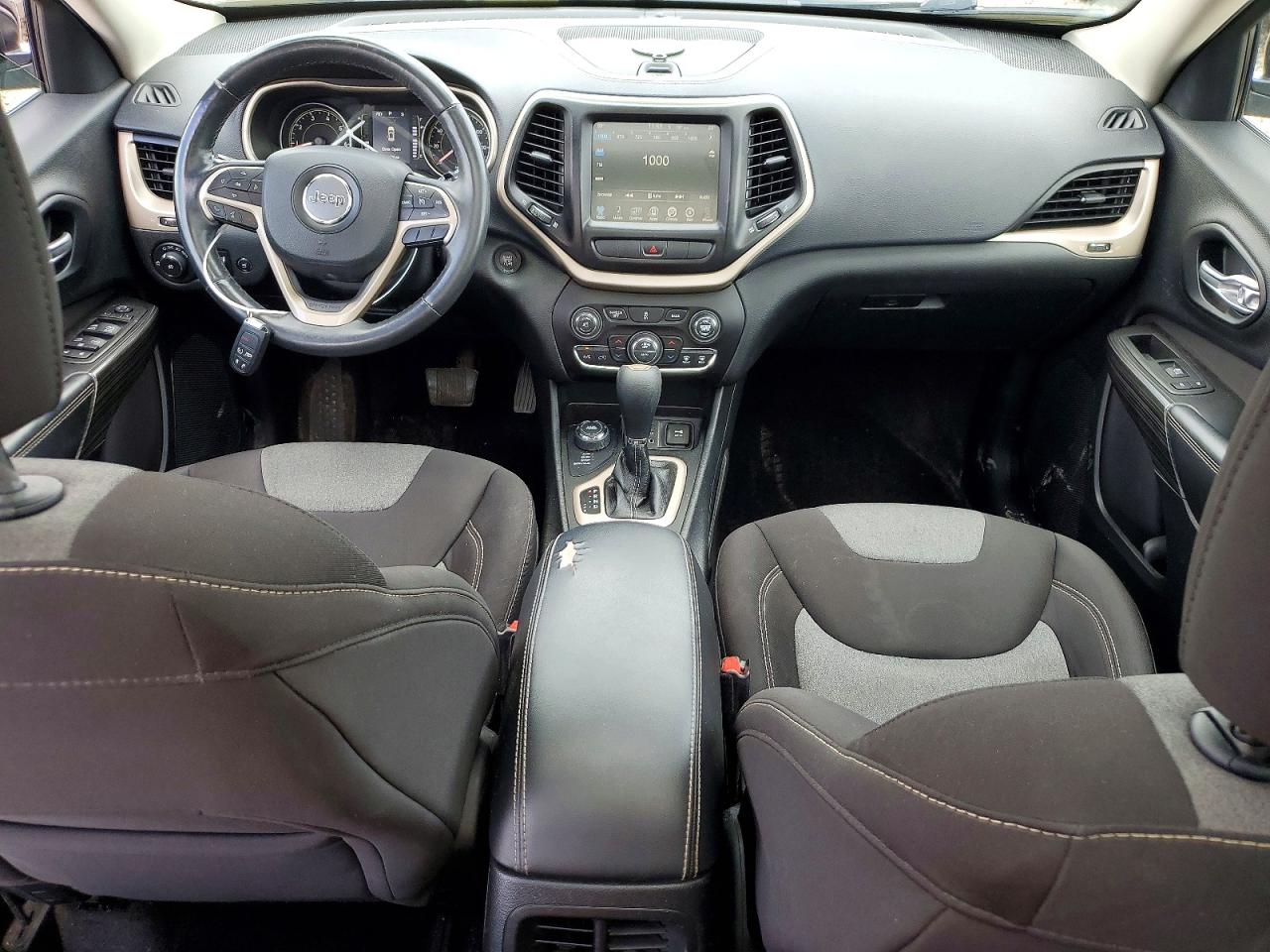 2014 Jeep Cherokee Latitude Черный vin: 1C4PJMCB4EW215787