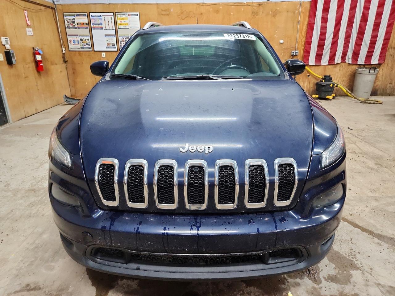 2014 Jeep Cherokee Latitude Blue vin: 1C4PJMCB4EW321415