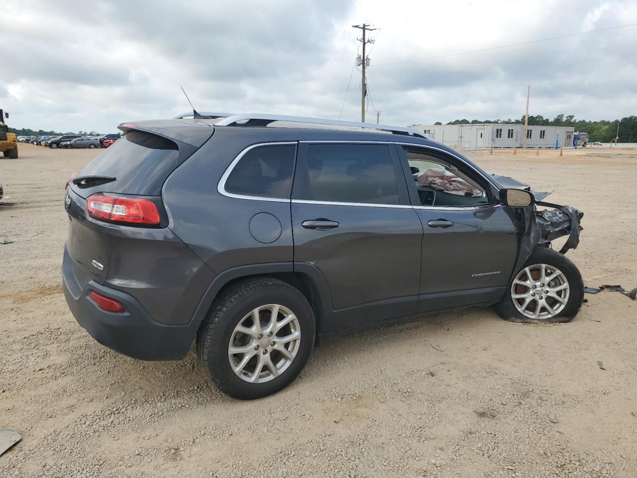 2015 Jeep Cherokee Latitude Charcoal vin: 1C4PJMCB4FW652139