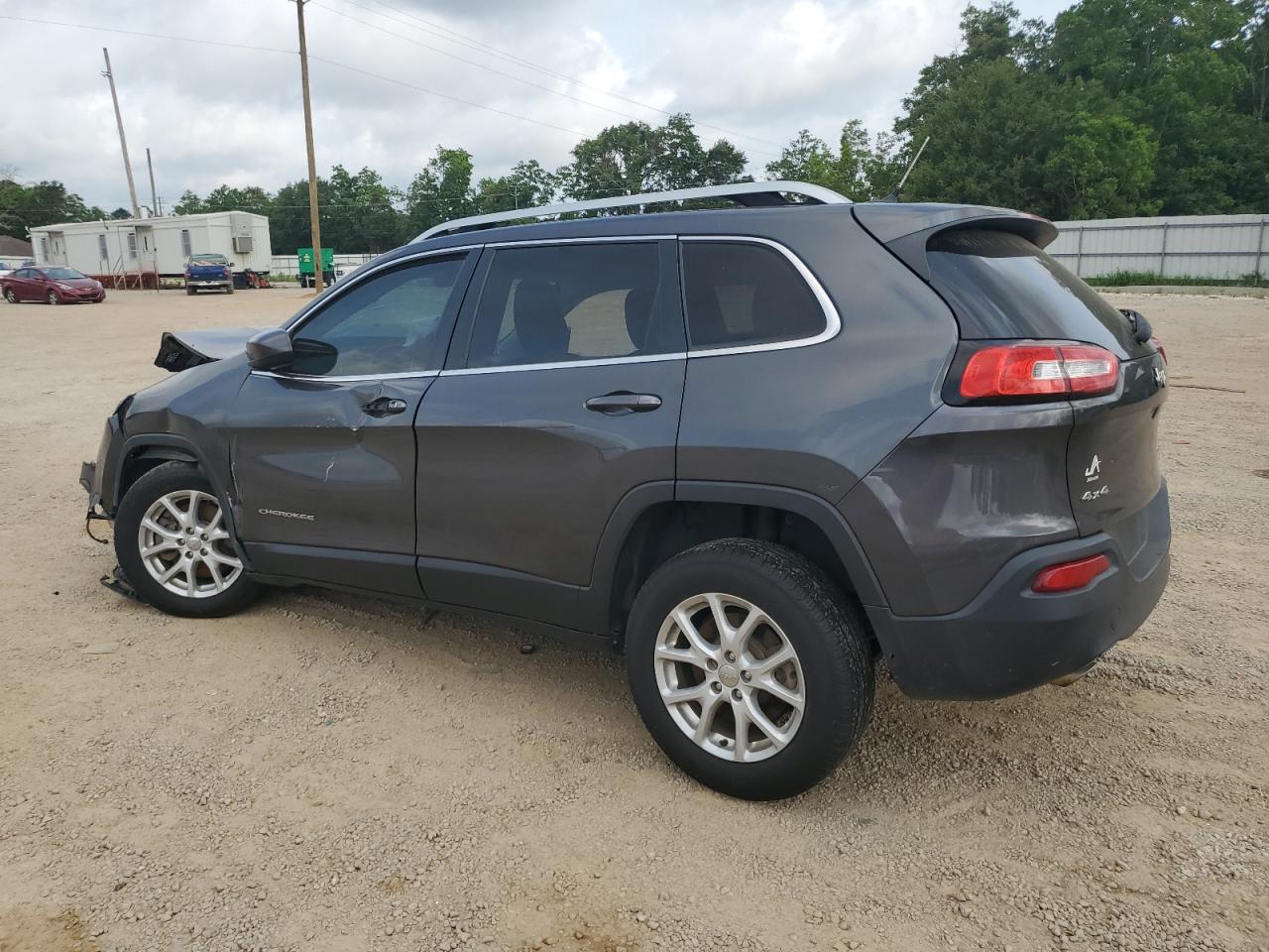 2015 Jeep Cherokee Latitude Charcoal vin: 1C4PJMCB4FW652139