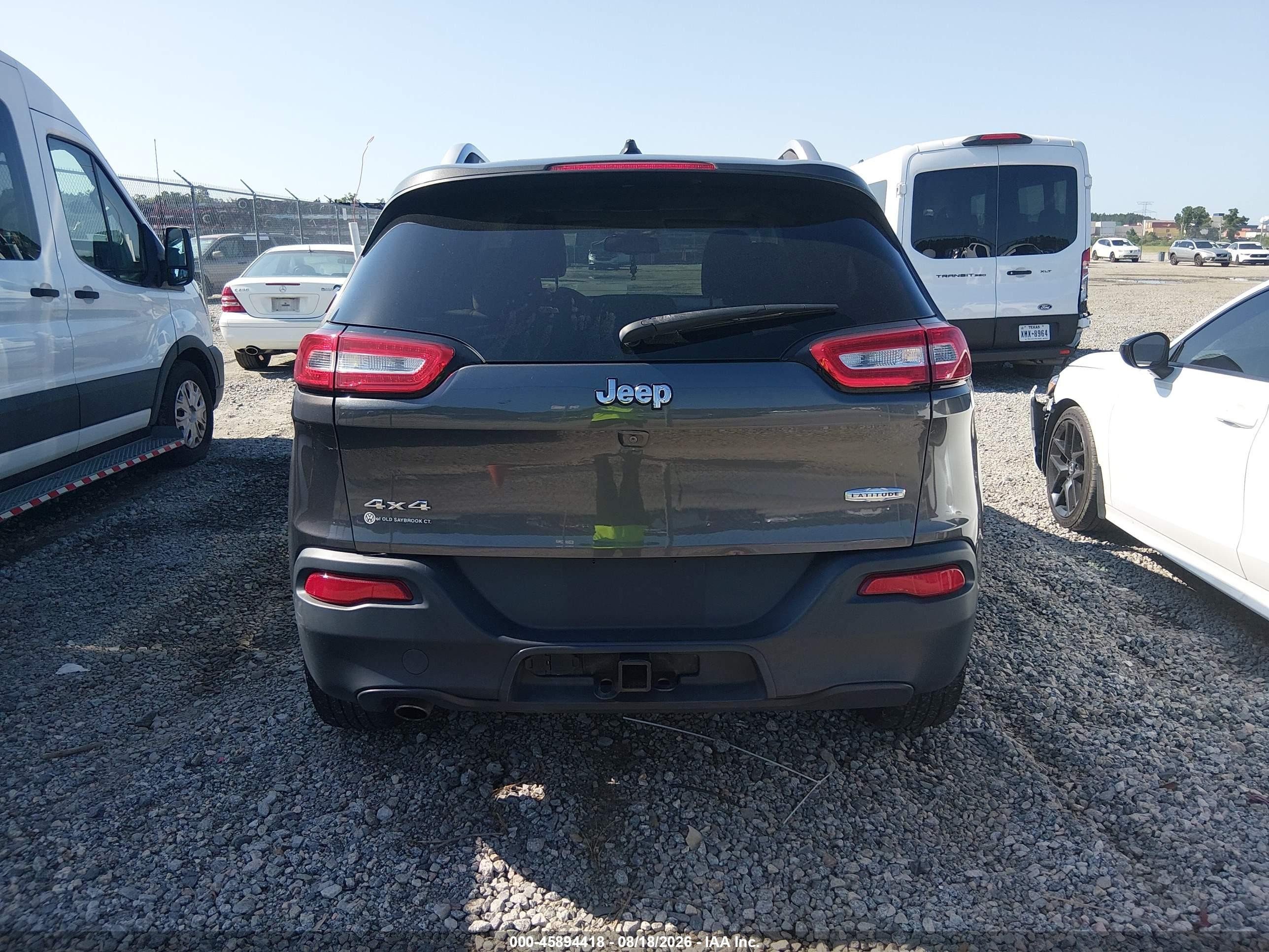 2015 Jeep Cherokee Latitude Brown vin: 1C4PJMCB4FW719497