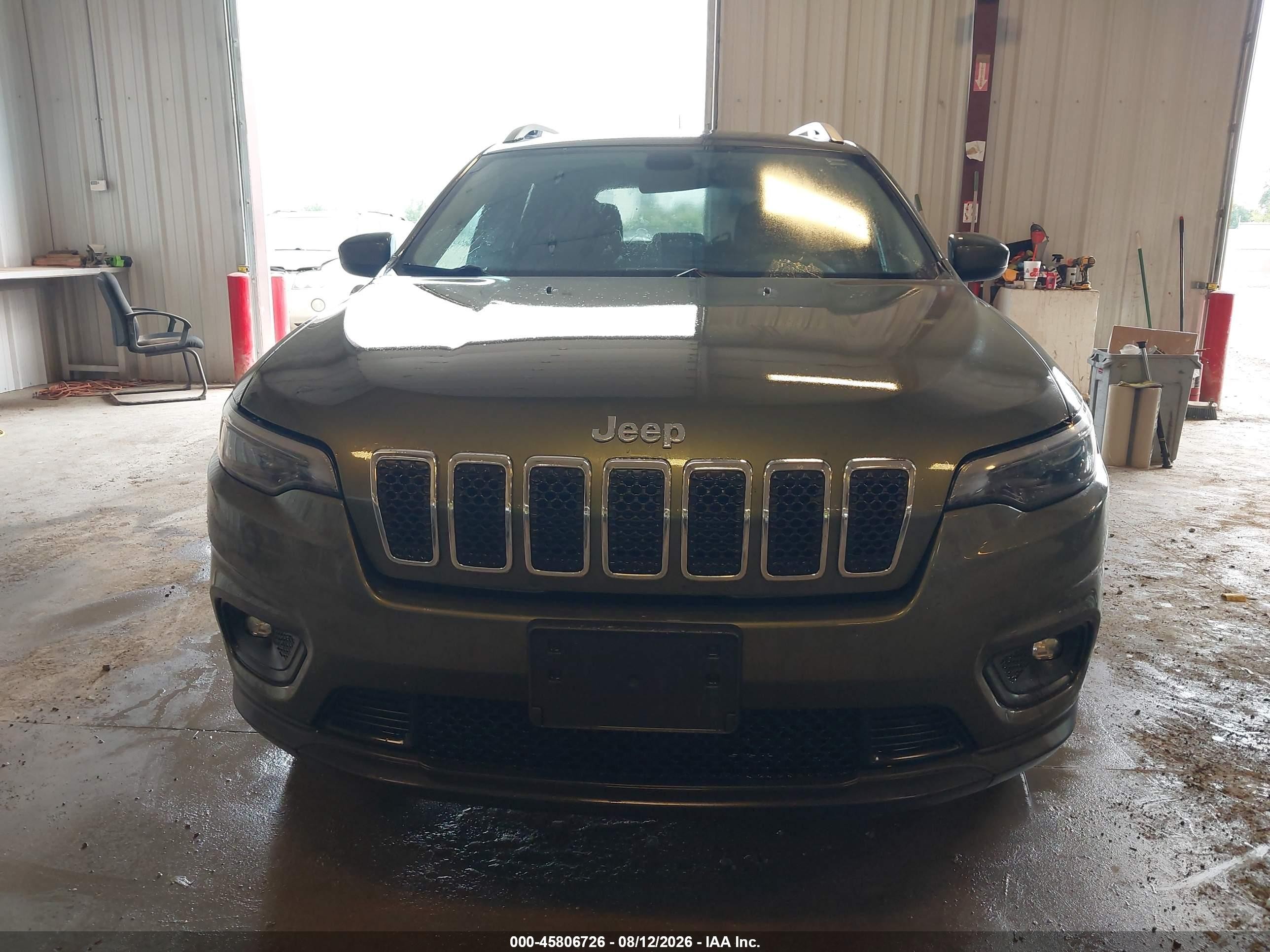 2019 Jeep Cherokee Latitude 4x4 Green vin: 1C4PJMCB4KD449449