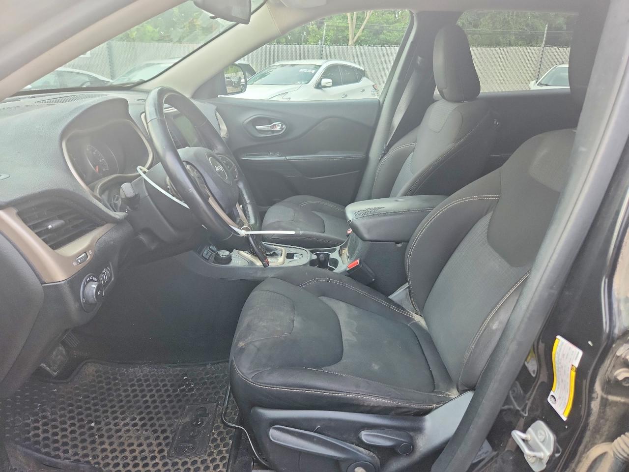 2015 Jeep Cherokee Latitude Charcoal vin: 1C4PJMCB5FW553006