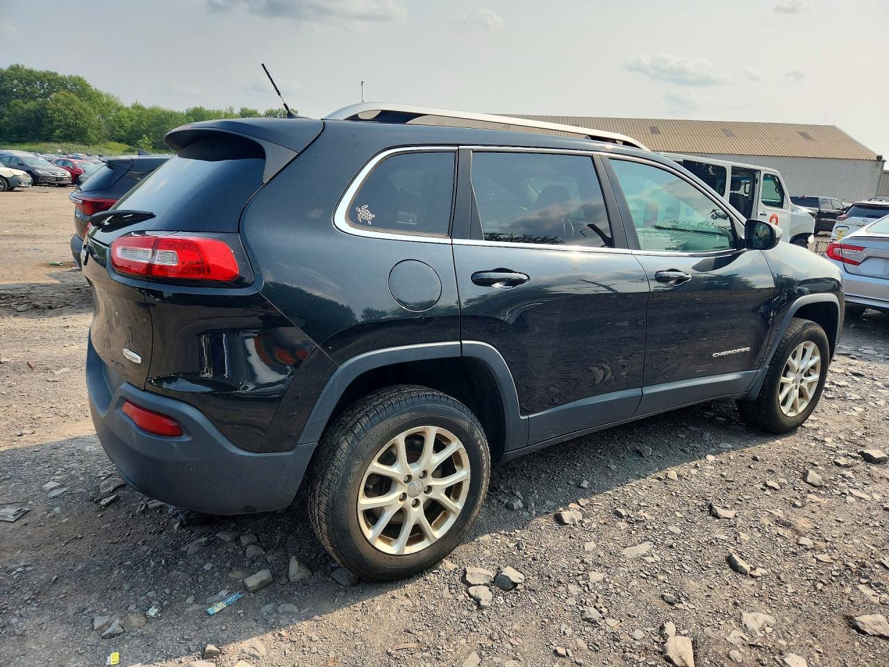 2015 Jeep Cherokee Latitude Charcoal vin: 1C4PJMCB5FW553006