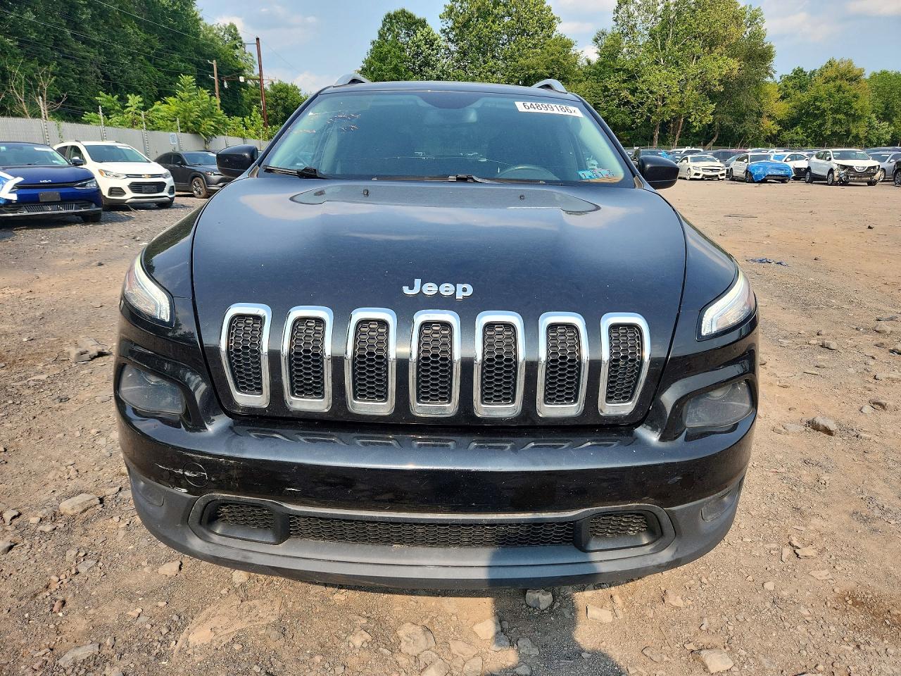 2015 Jeep Cherokee Latitude Charcoal vin: 1C4PJMCB5FW553006