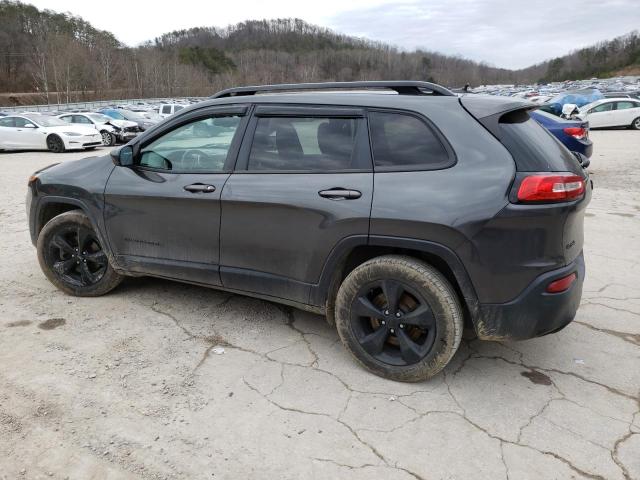 2015 Jeep Cherokee Latitude Gray vin: 1C4PJMCB5FW728077