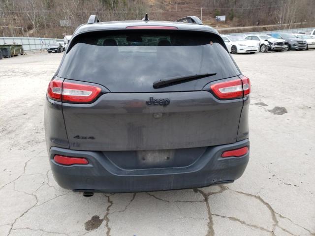 2015 Jeep Cherokee Latitude Gray vin: 1C4PJMCB5FW728077