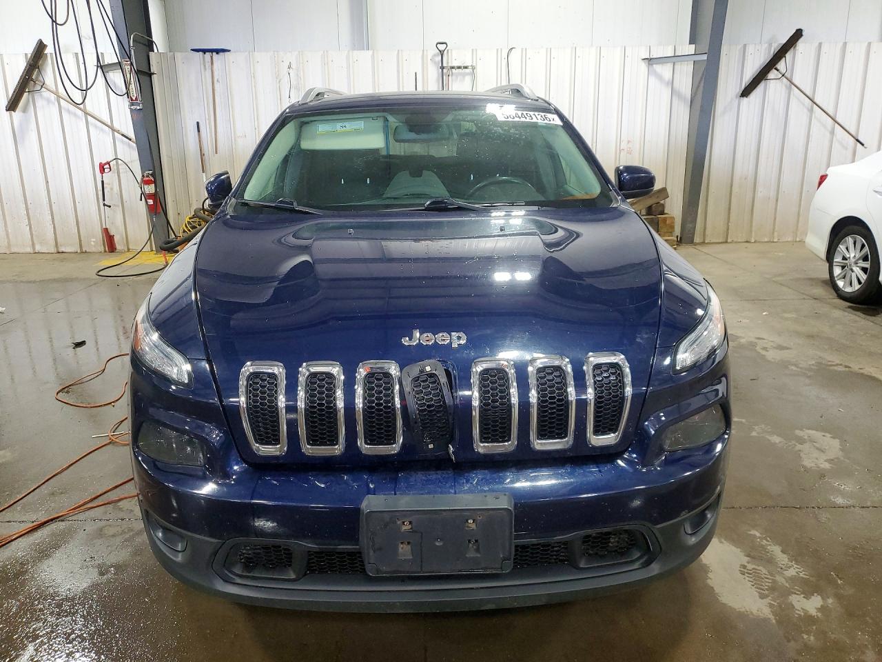 2015 Jeep Cherokee Latitude Blue vin: 1C4PJMCB5FW738382