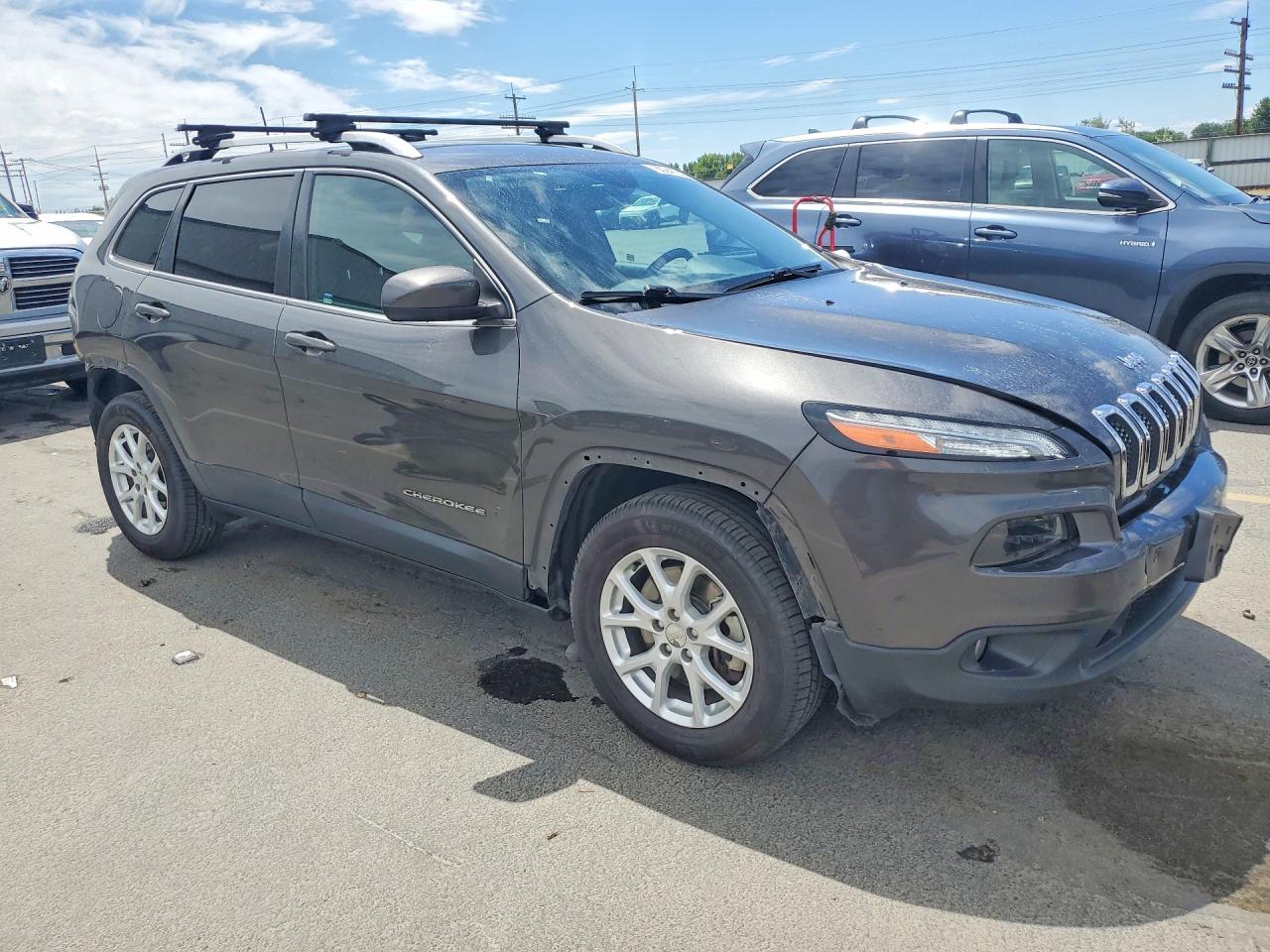 2017 Jeep Cherokee Latitude Charcoal vin: 1C4PJMCB5HW634106