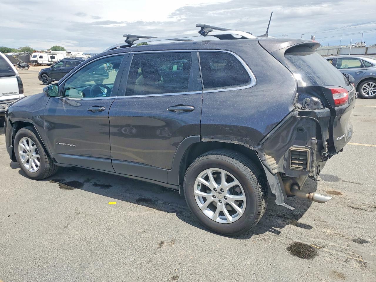 2017 Jeep Cherokee Latitude Charcoal vin: 1C4PJMCB5HW634106