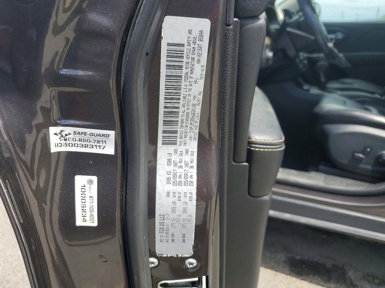 2017 Jeep Cherokee Latitude Charcoal vin: 1C4PJMCB5HW634106