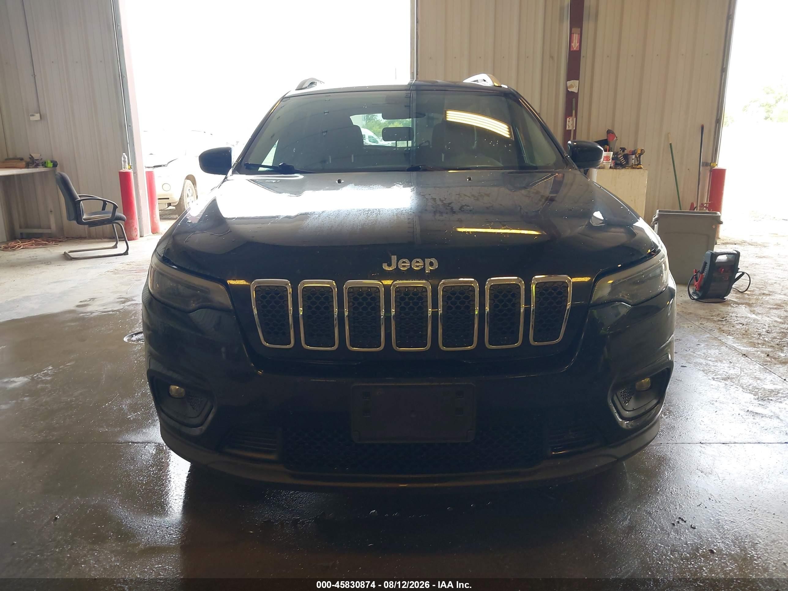 2019 Jeep Cherokee Latitude 4x4 Black vin: 1C4PJMCB5KD479785