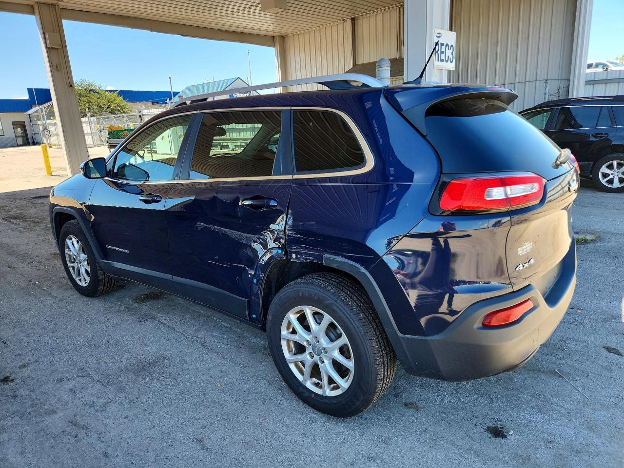 2014 Jeep Cherokee Latitude Blue vin: 1C4PJMCB6EW268779