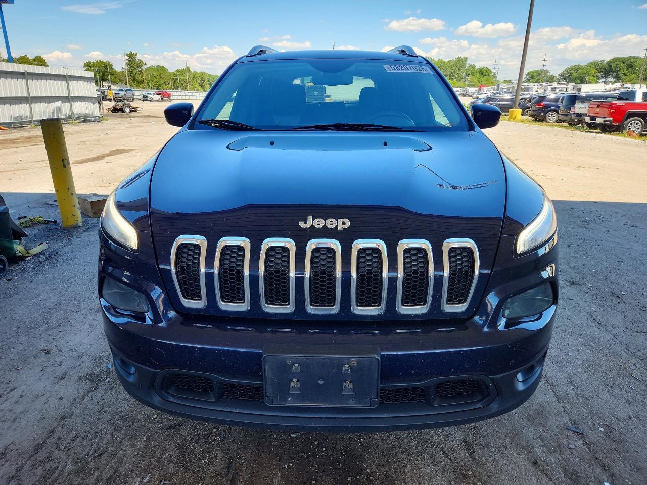 2014 Jeep Cherokee Latitude Blue vin: 1C4PJMCB6EW268779
