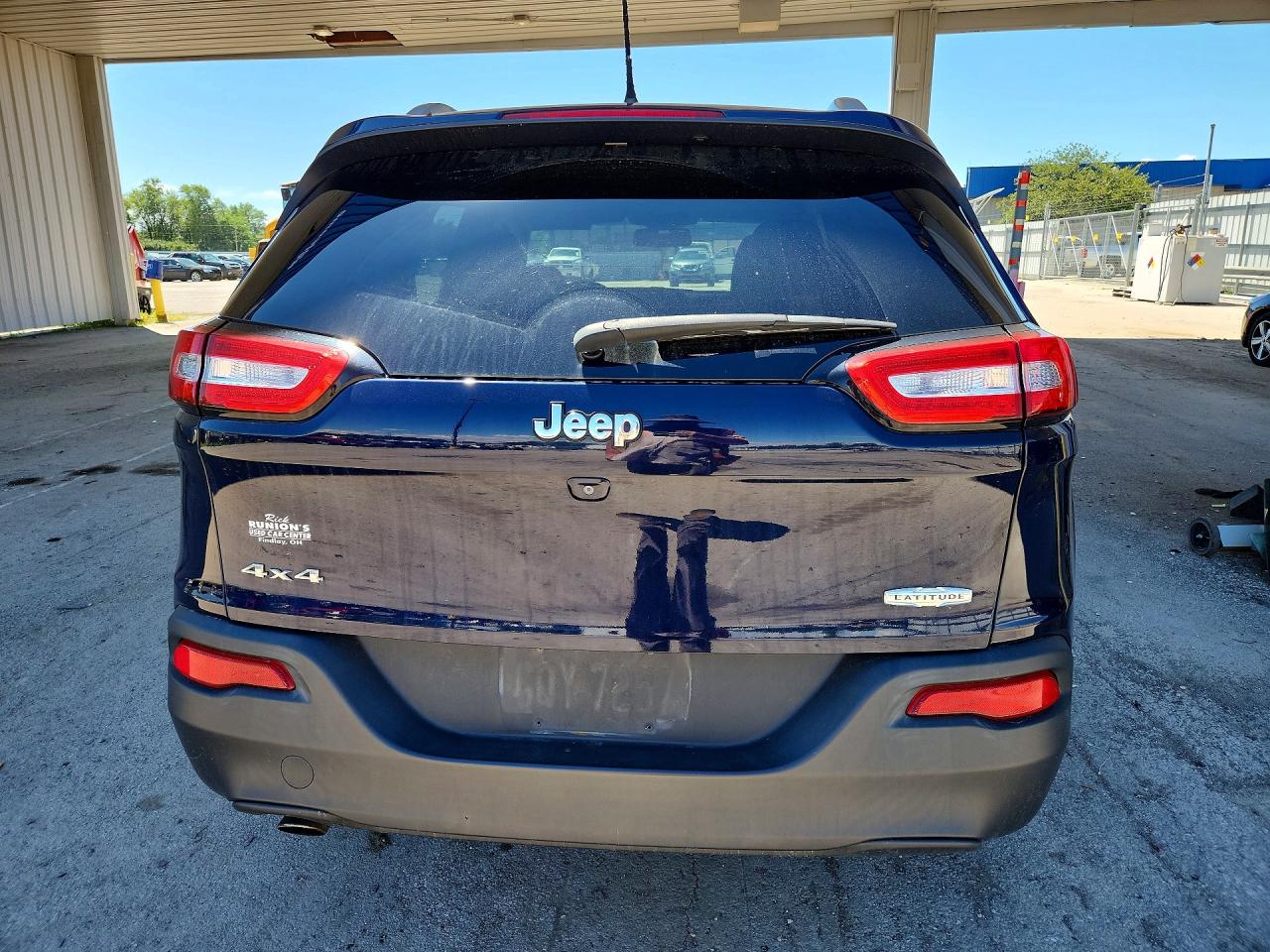 2014 Jeep Cherokee Latitude Blue vin: 1C4PJMCB6EW268779
