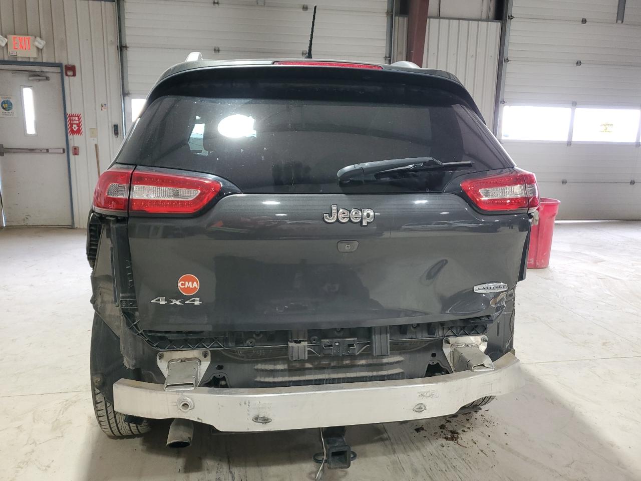 2015 Jeep Cherokee Latitude Charcoal vin: 1C4PJMCB6FW505062