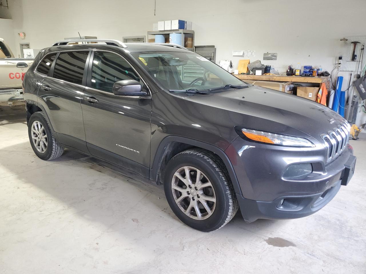 2015 Jeep Cherokee Latitude Charcoal vin: 1C4PJMCB6FW505062