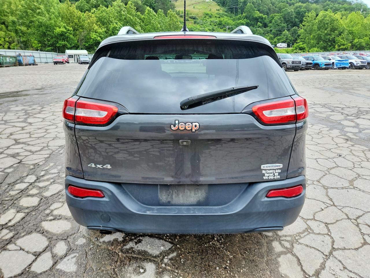 2015 Jeep Cherokee Latitude Gray vin: 1C4PJMCB6FW751349