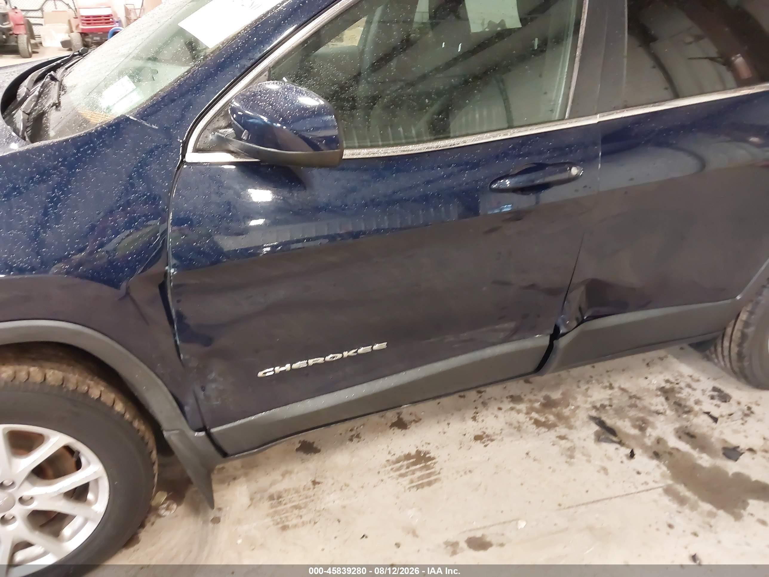 2015 Jeep Cherokee Latitude Blue vin: 1C4PJMCB6FW755336