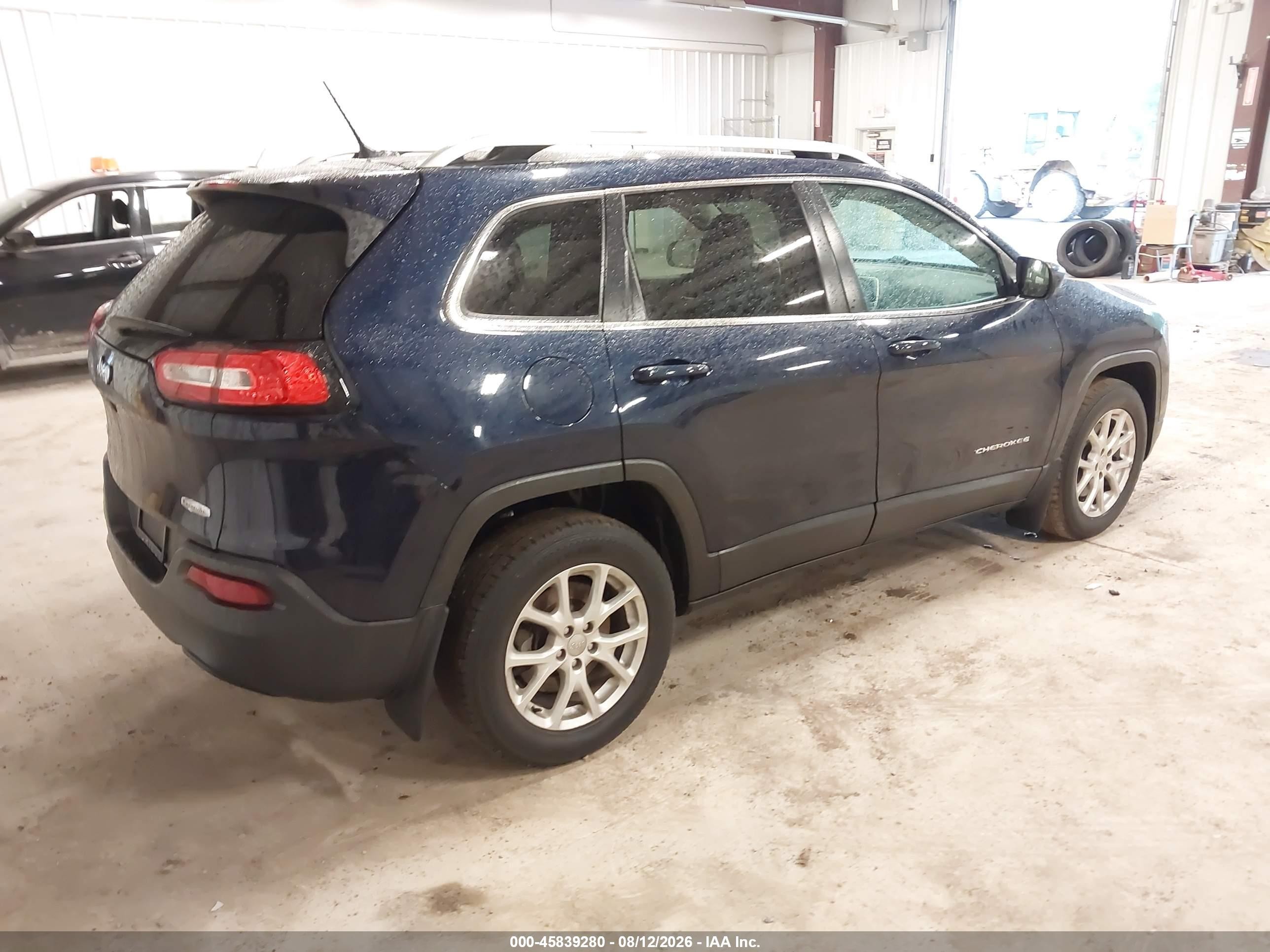 2015 Jeep Cherokee Latitude Blue vin: 1C4PJMCB6FW755336