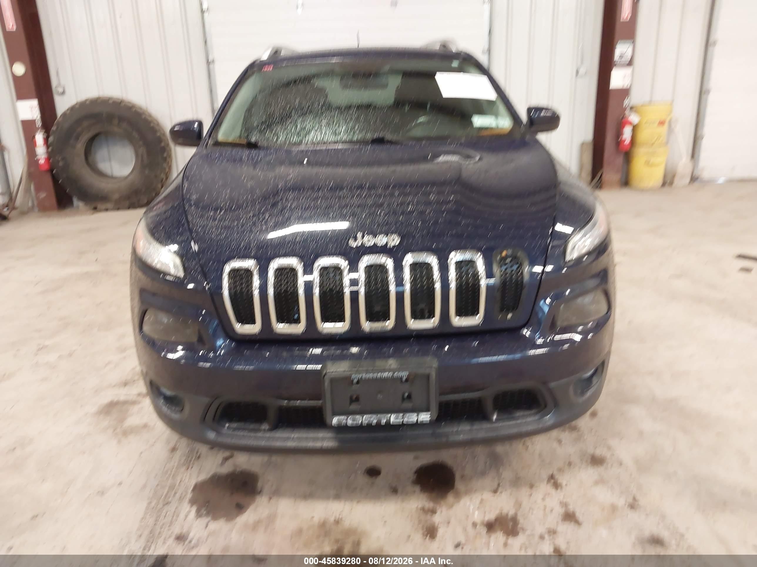 2015 Jeep Cherokee Latitude Blue vin: 1C4PJMCB6FW755336