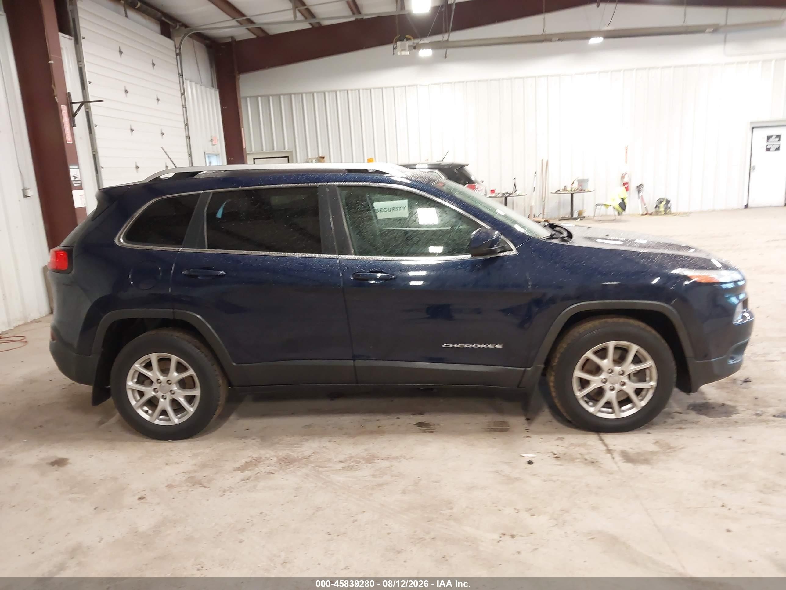 2015 Jeep Cherokee Latitude Blue vin: 1C4PJMCB6FW755336