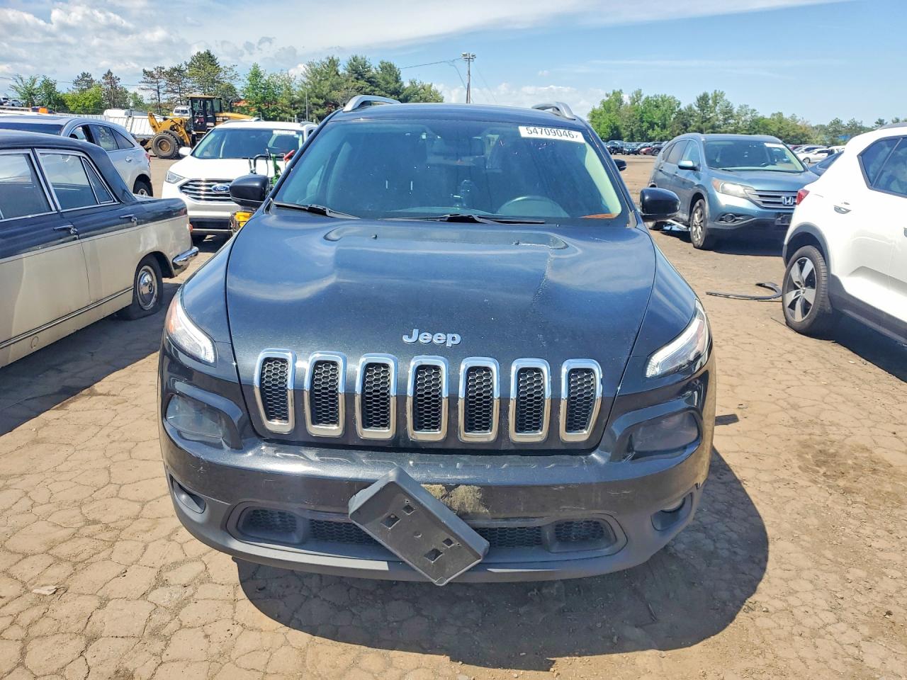 2015 Jeep Cherokee Latitude Black vin: 1C4PJMCB6FW793939