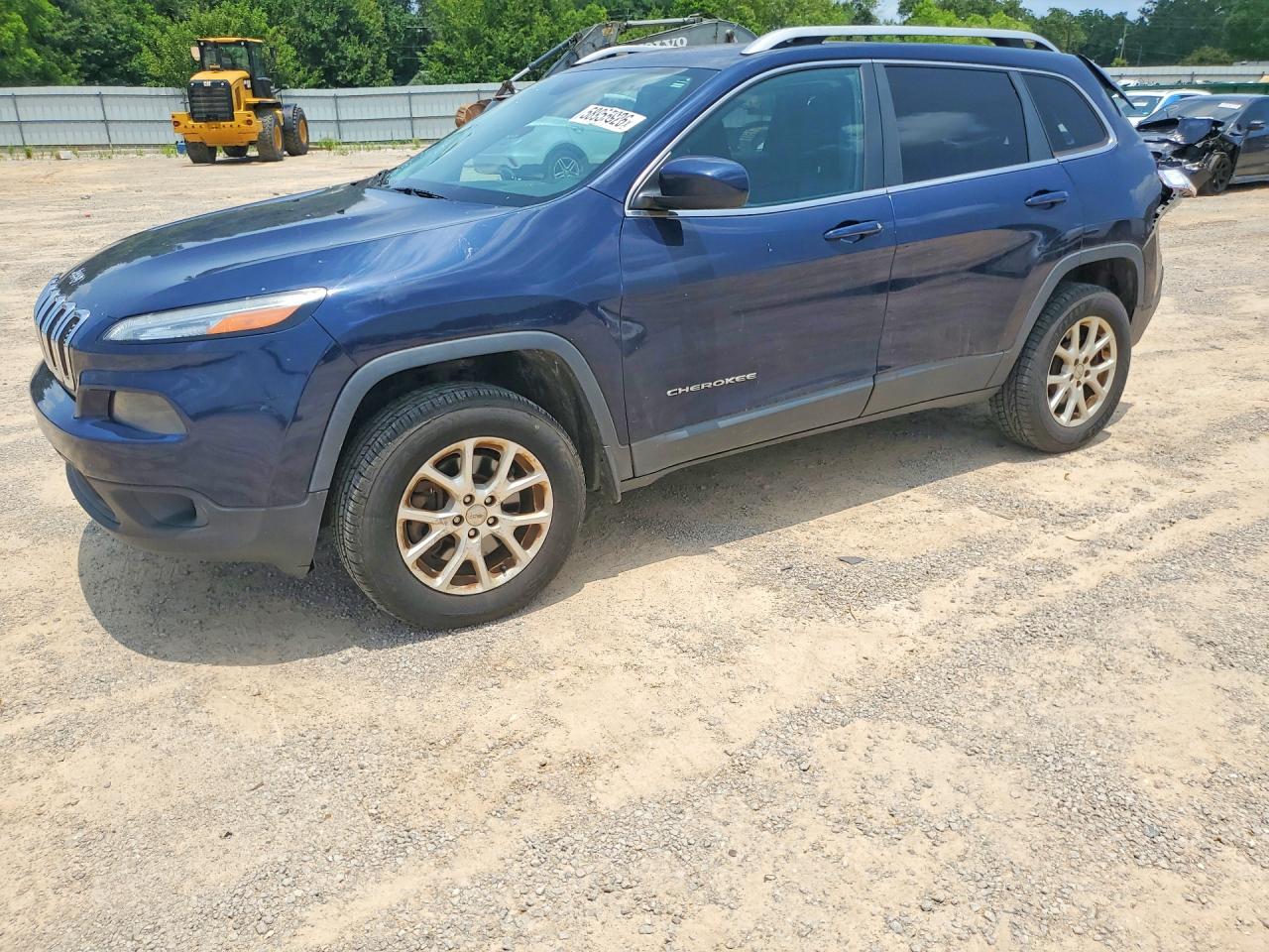 2014 Jeep Cherokee Latitude Blue vin: 1C4PJMCB7EW166262