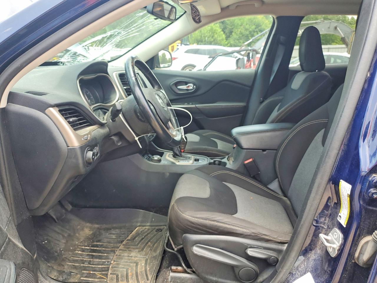 2014 Jeep Cherokee Latitude Blue vin: 1C4PJMCB7EW166262