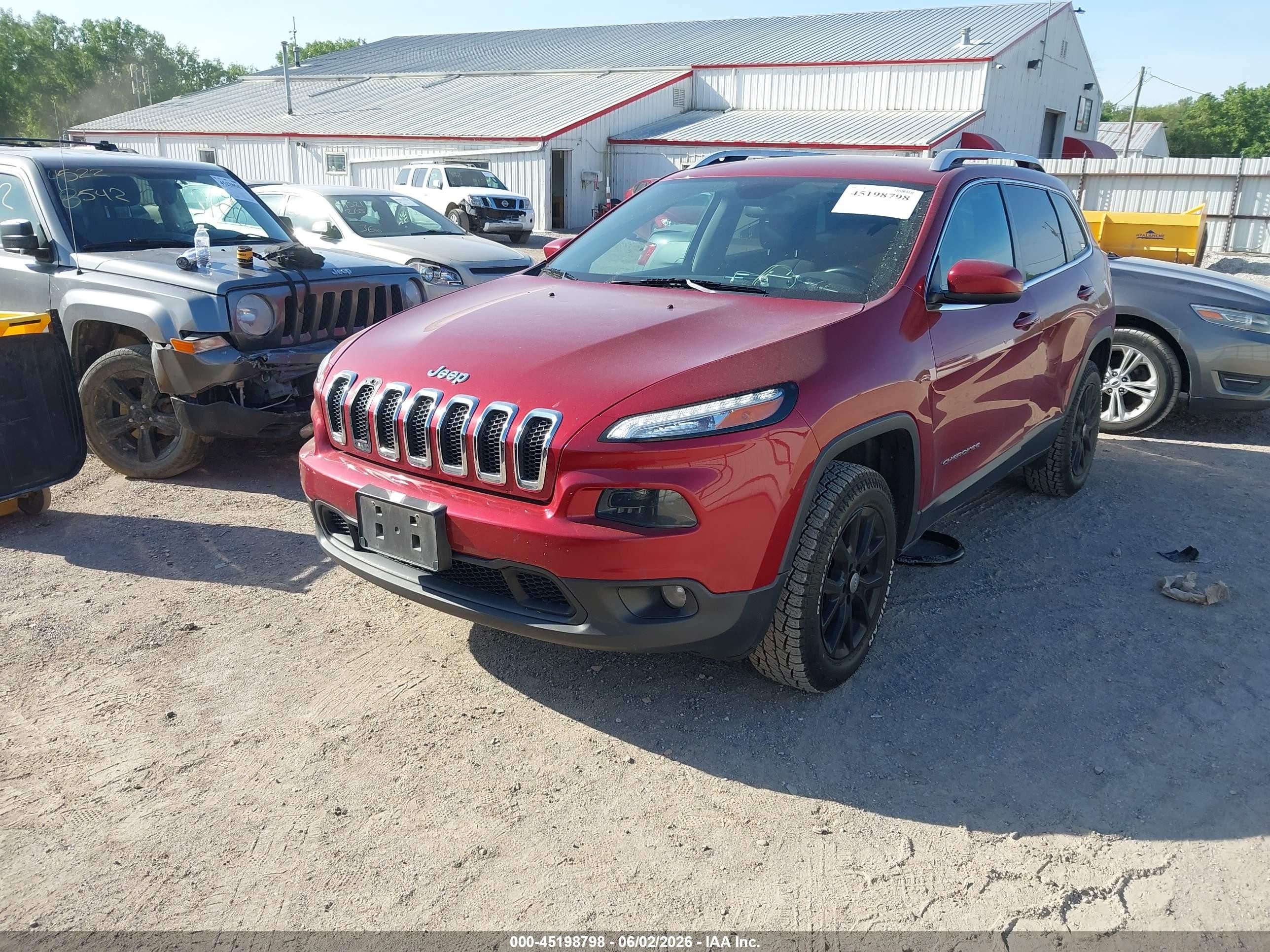 2015 Jeep Cherokee Latitude Tan vin: 1C4PJMCB7FW715041