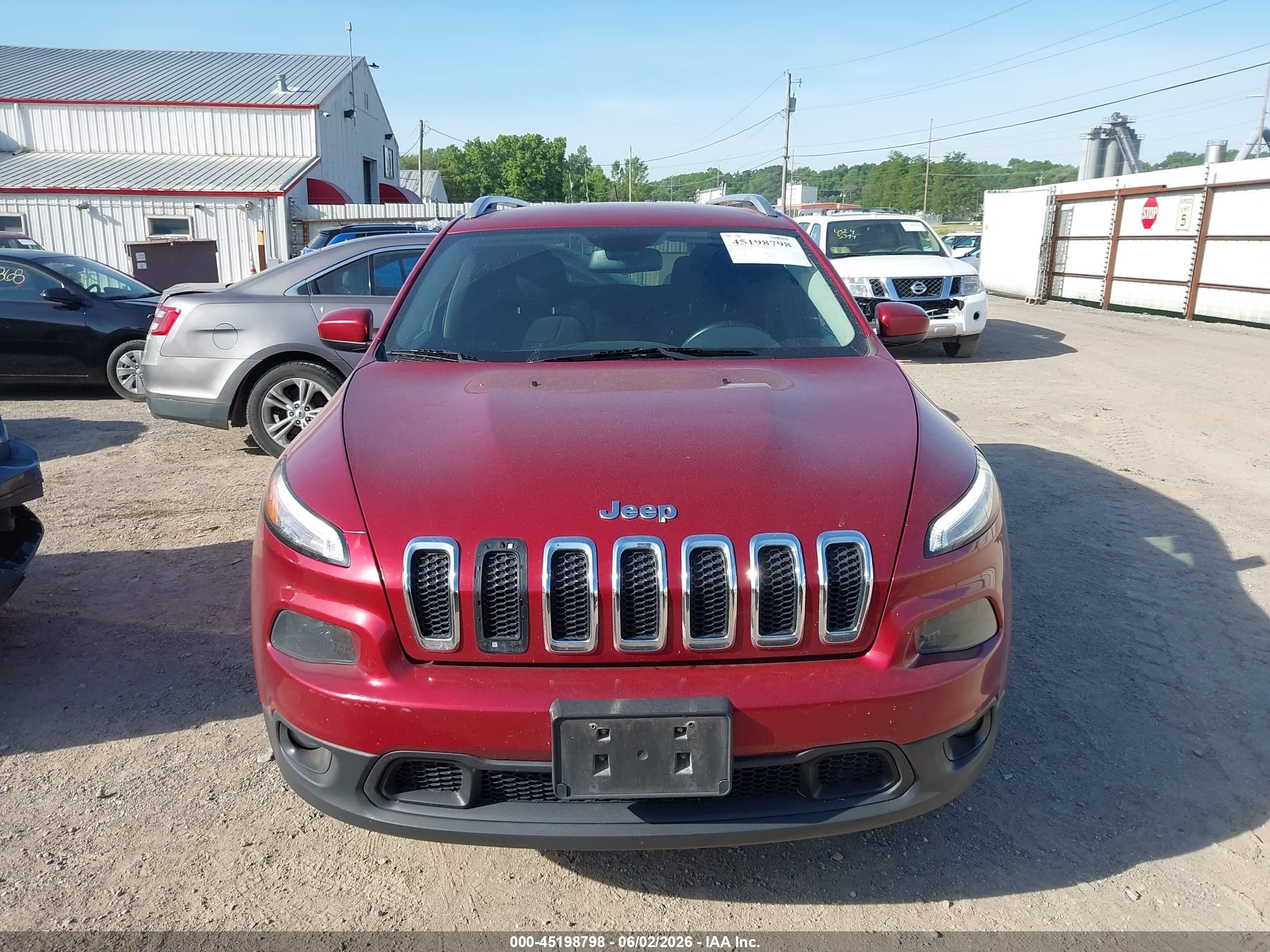 2015 Jeep Cherokee Latitude Tan vin: 1C4PJMCB7FW715041