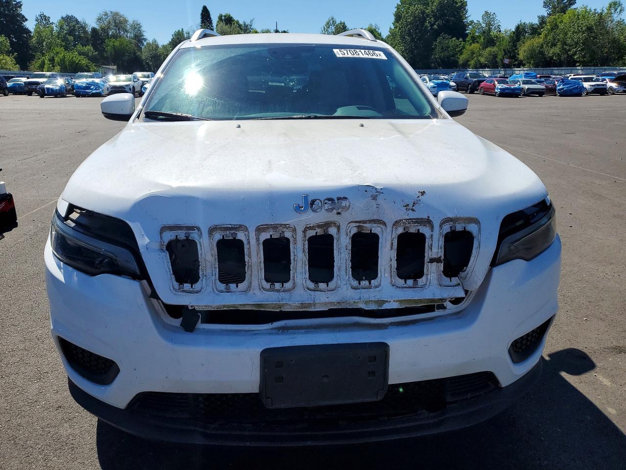 2021 Jeep Cherokee Latitude White vin: 1C4PJMCB7MD240130
