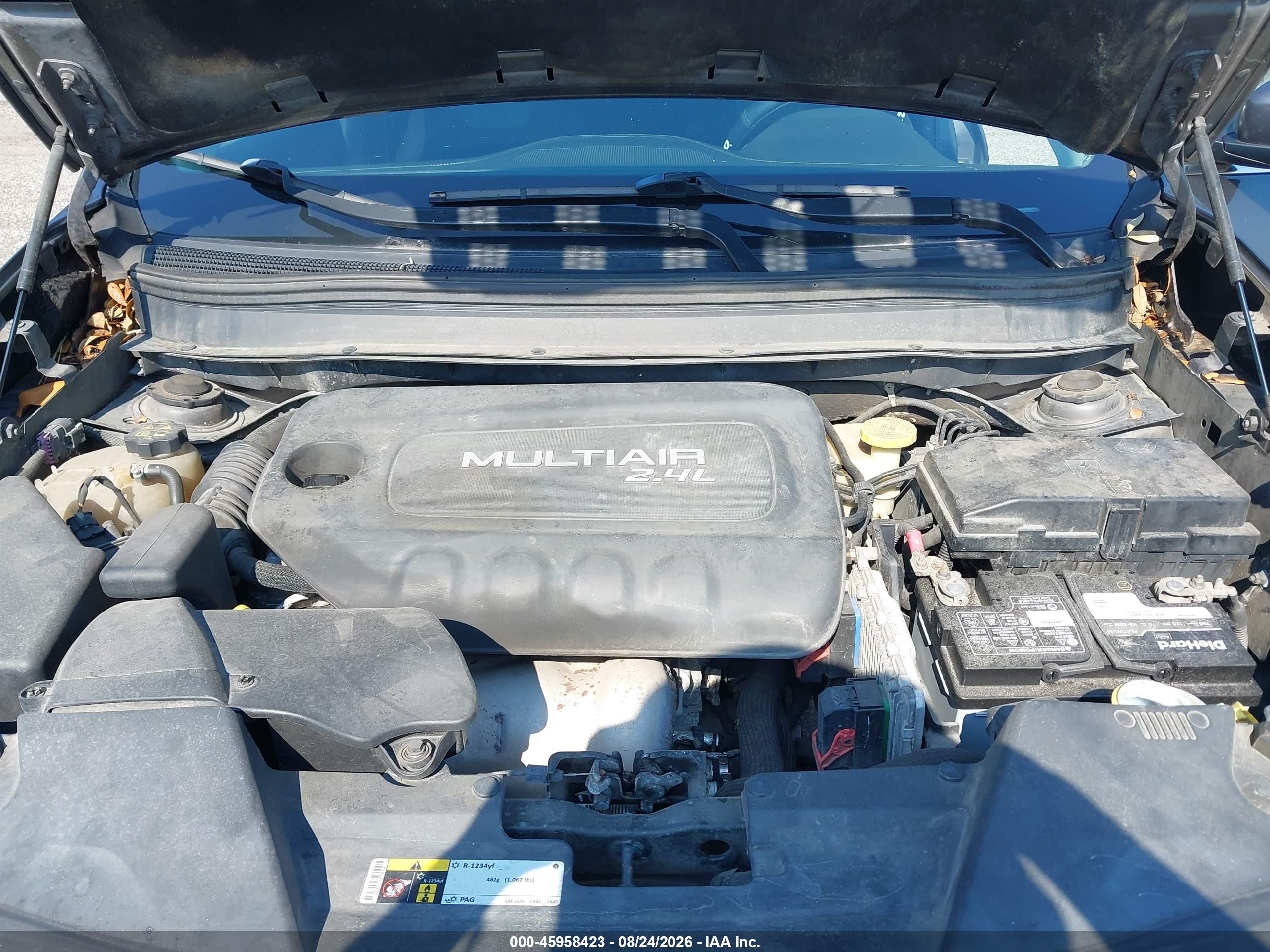 2014 Jeep Cherokee Latitude Серый vin: 1C4PJMCB8EW186066