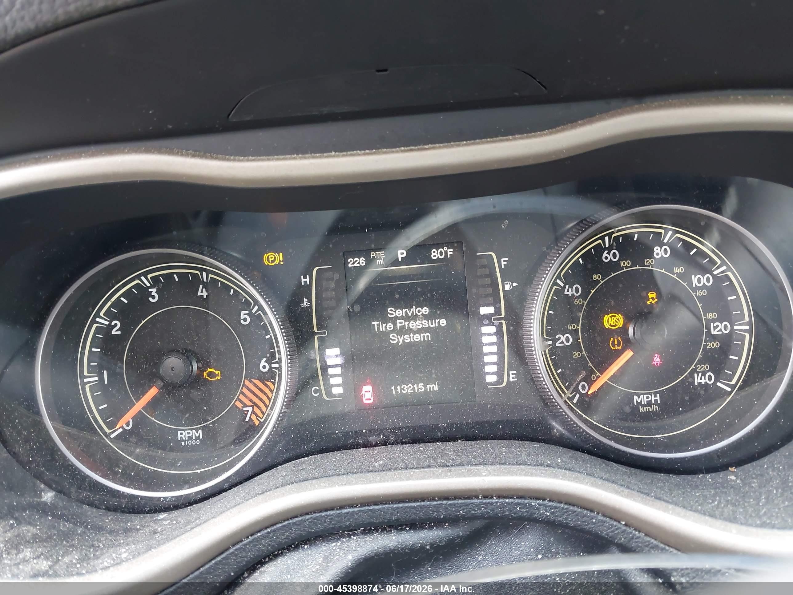 2015 Jeep Cherokee Latitude Dark Blue vin: 1C4PJMCB8FW714898