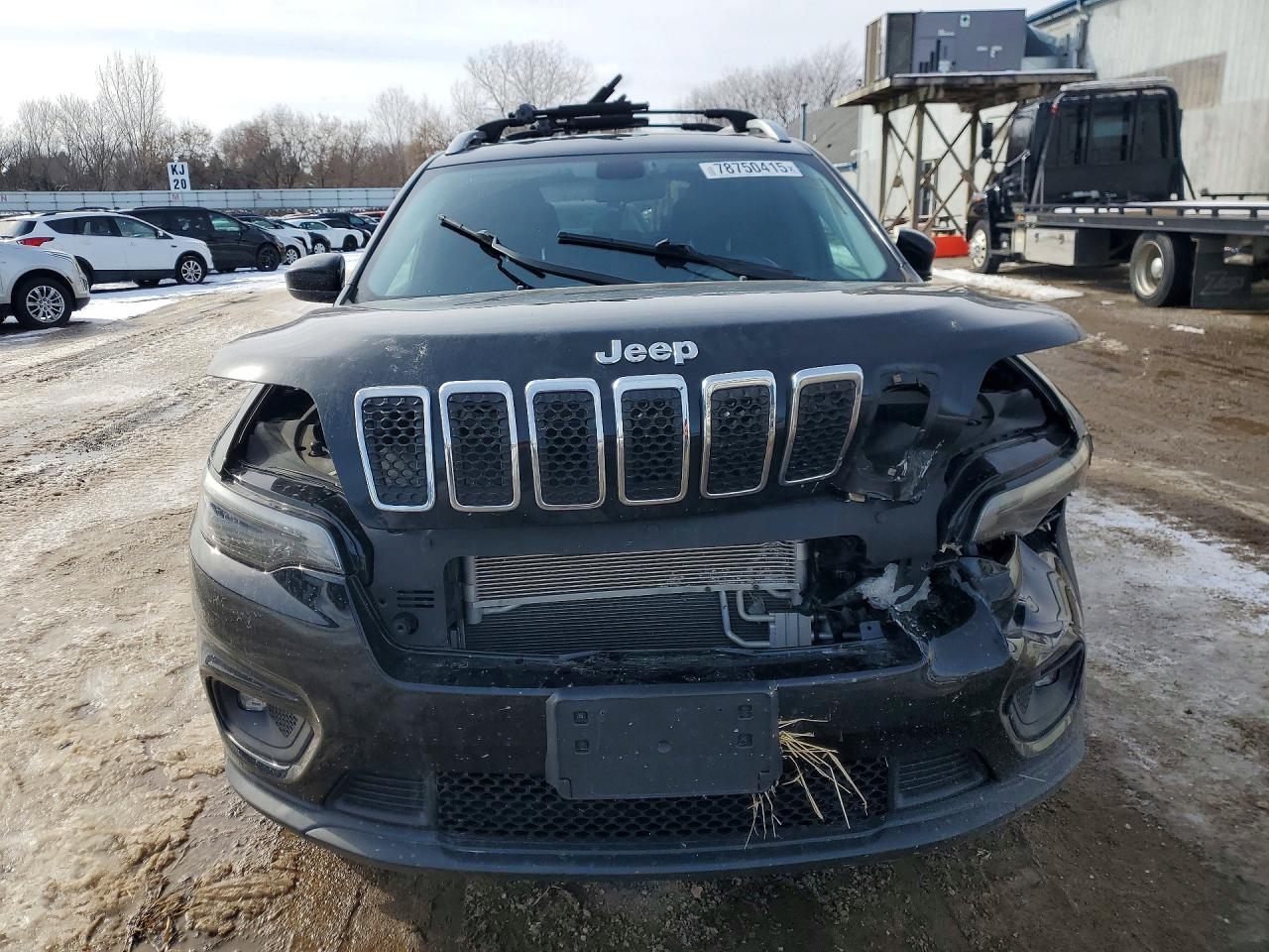 2019 Jeep Cherokee Latitude Black vin: 1C4PJMCB8KD279743