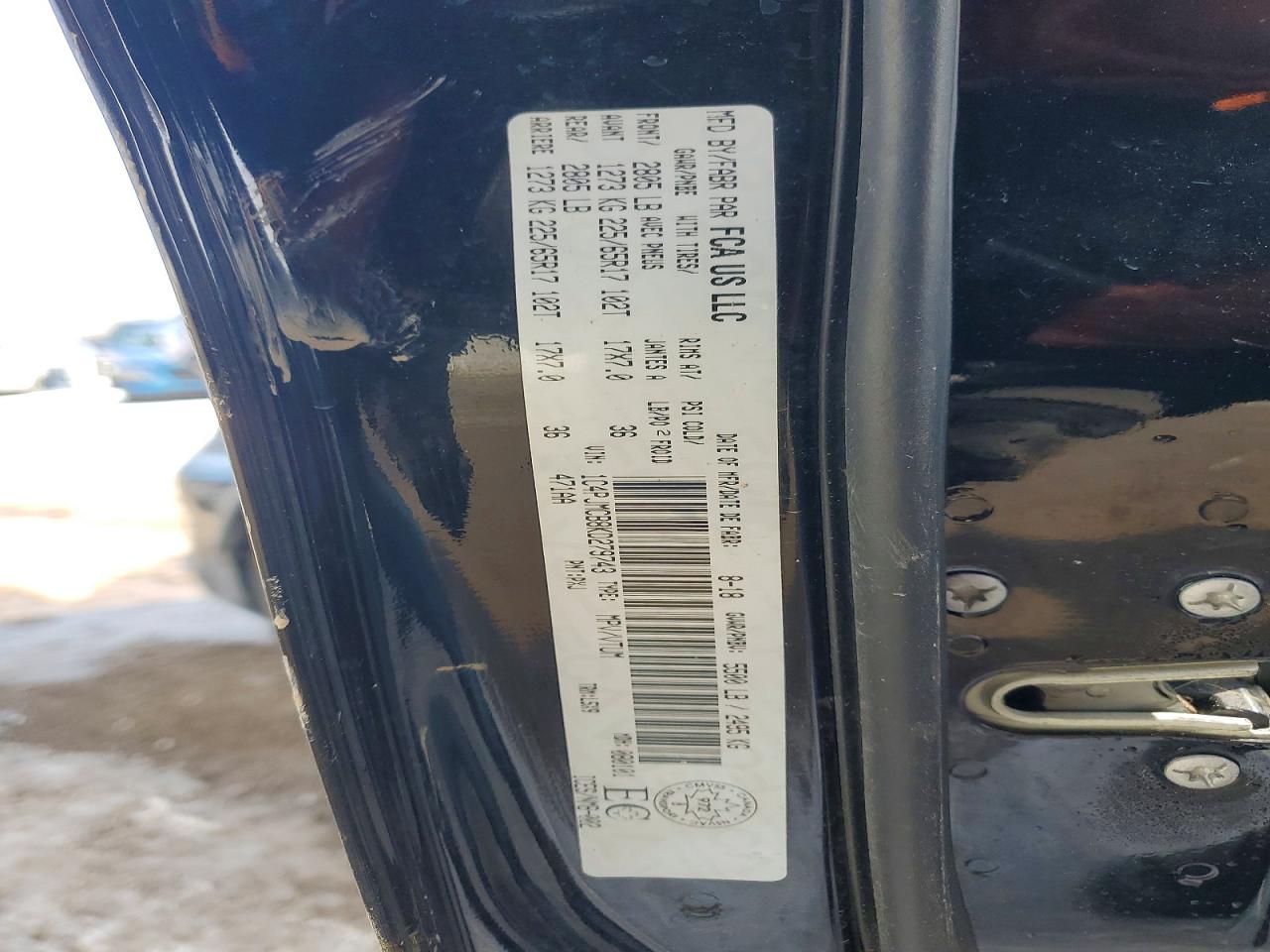 2019 Jeep Cherokee Latitude Black vin: 1C4PJMCB8KD279743