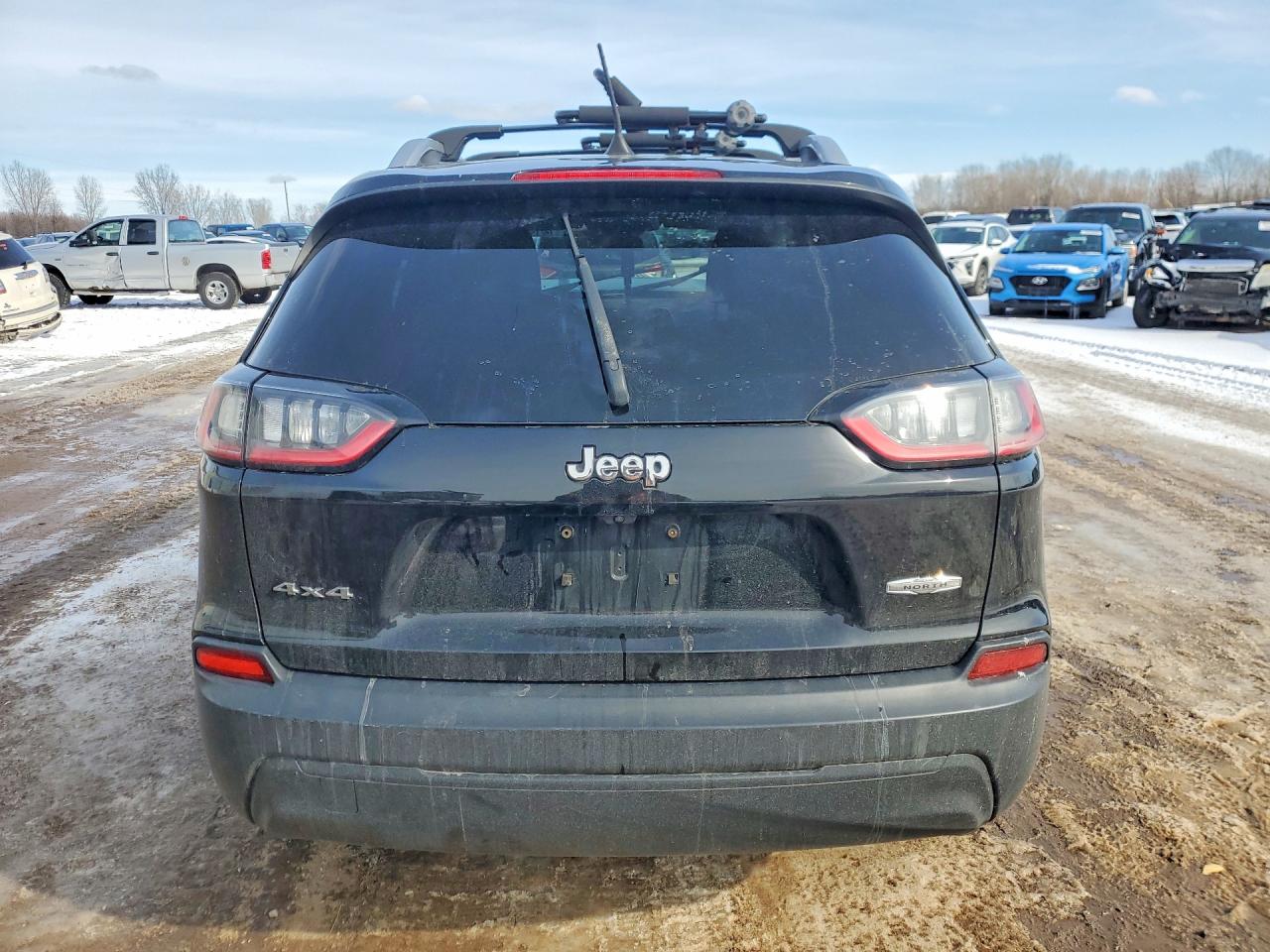 2019 Jeep Cherokee Latitude Black vin: 1C4PJMCB8KD279743