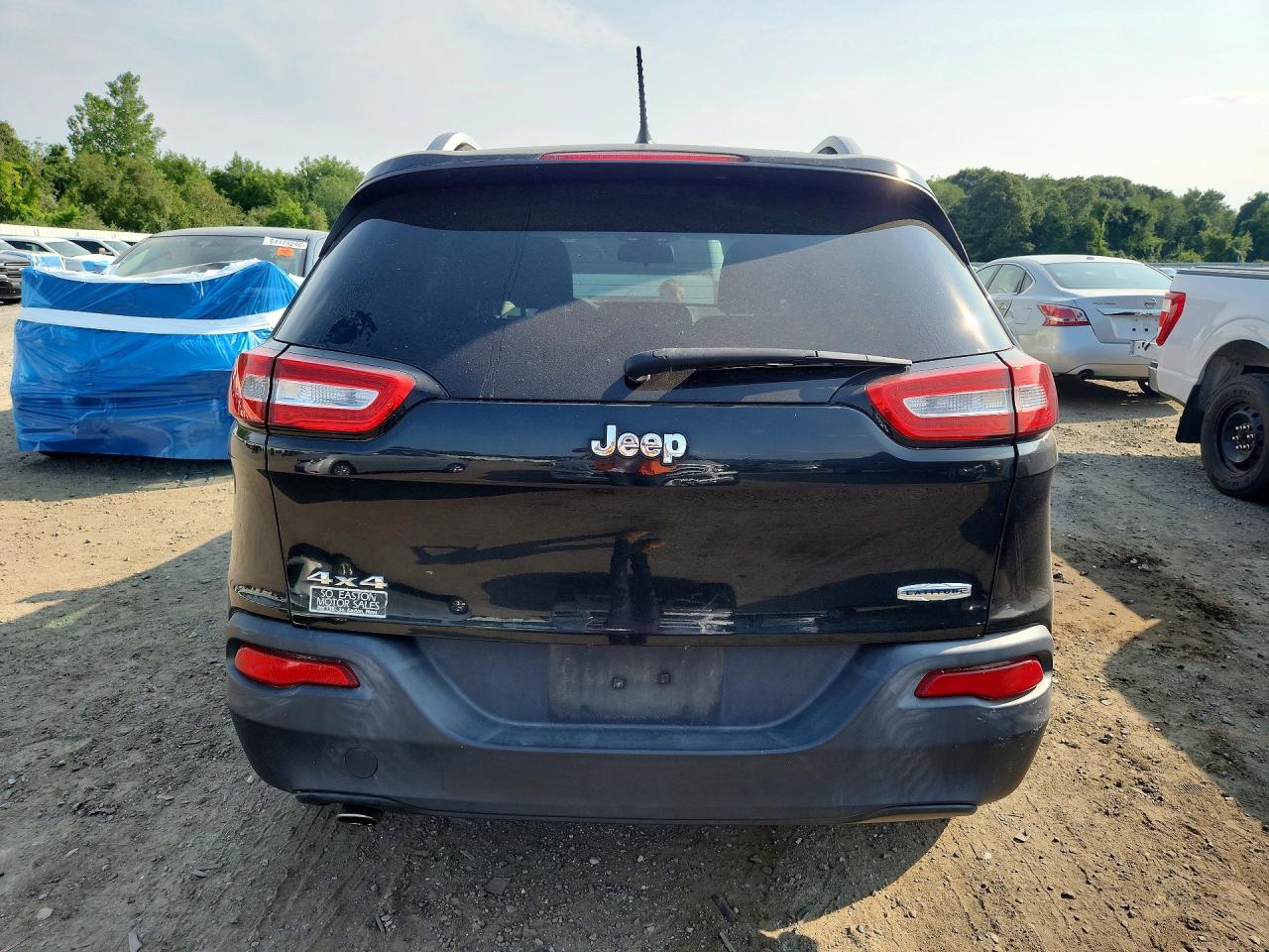 2014 Jeep Cherokee Latitude Black vin: 1C4PJMCB9EW171849
