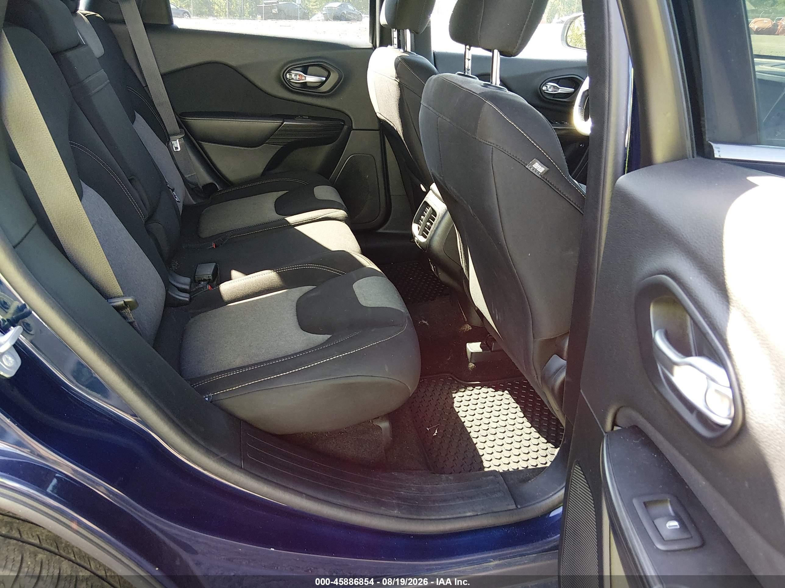 2014 Jeep Cherokee Latitude Dark Blue vin: 1C4PJMCB9EW197819