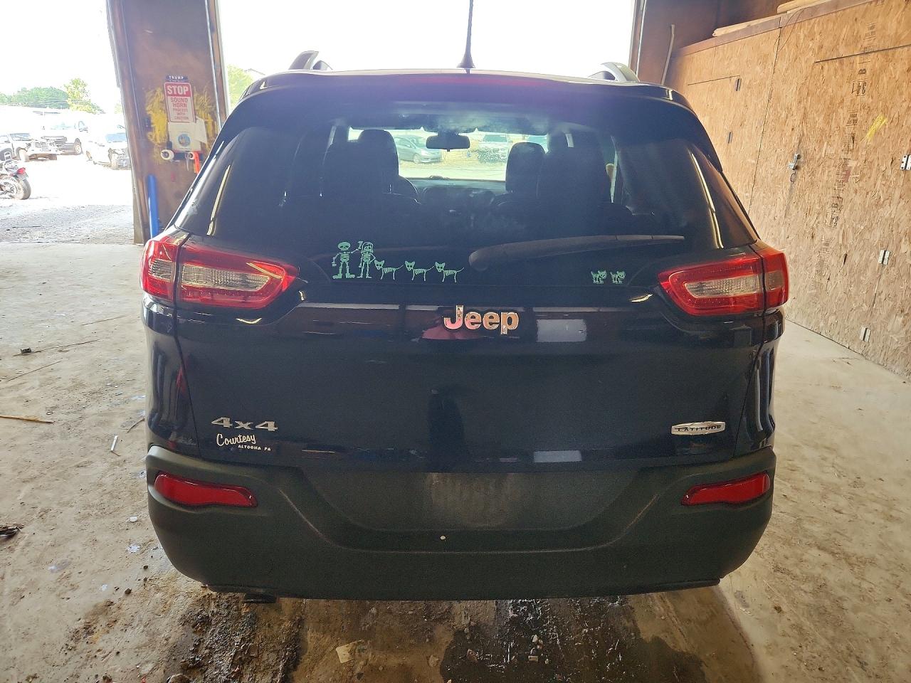 2014 Jeep Cherokee Latitude Blue vin: 1C4PJMCB9EW286578