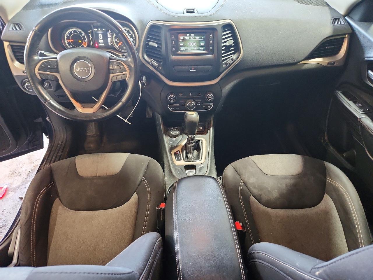 2014 Jeep Cherokee Latitude Blue vin: 1C4PJMCB9EW286578