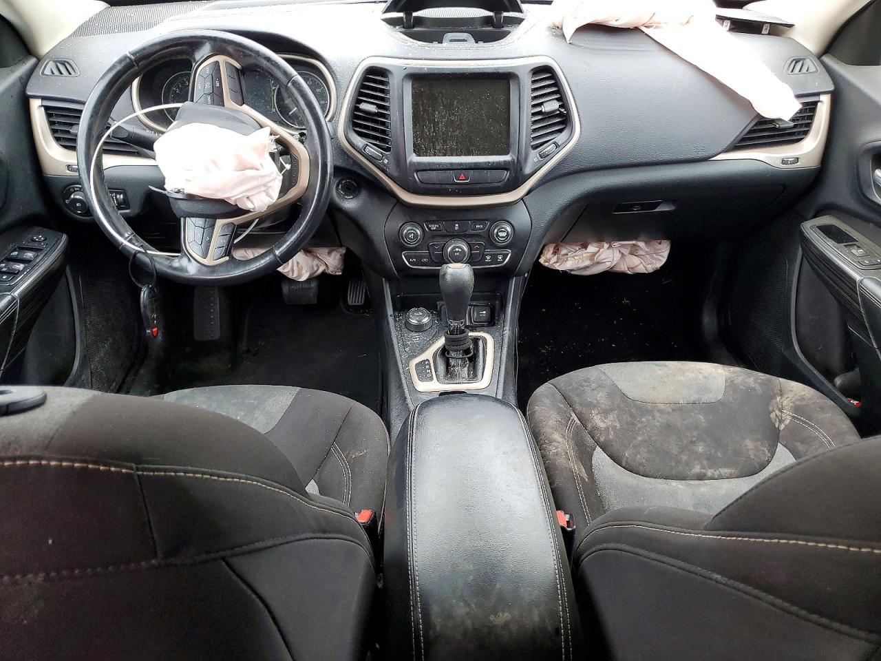 2014 Jeep Cherokee Latitude Серый vin: 1C4PJMCB9EW290954