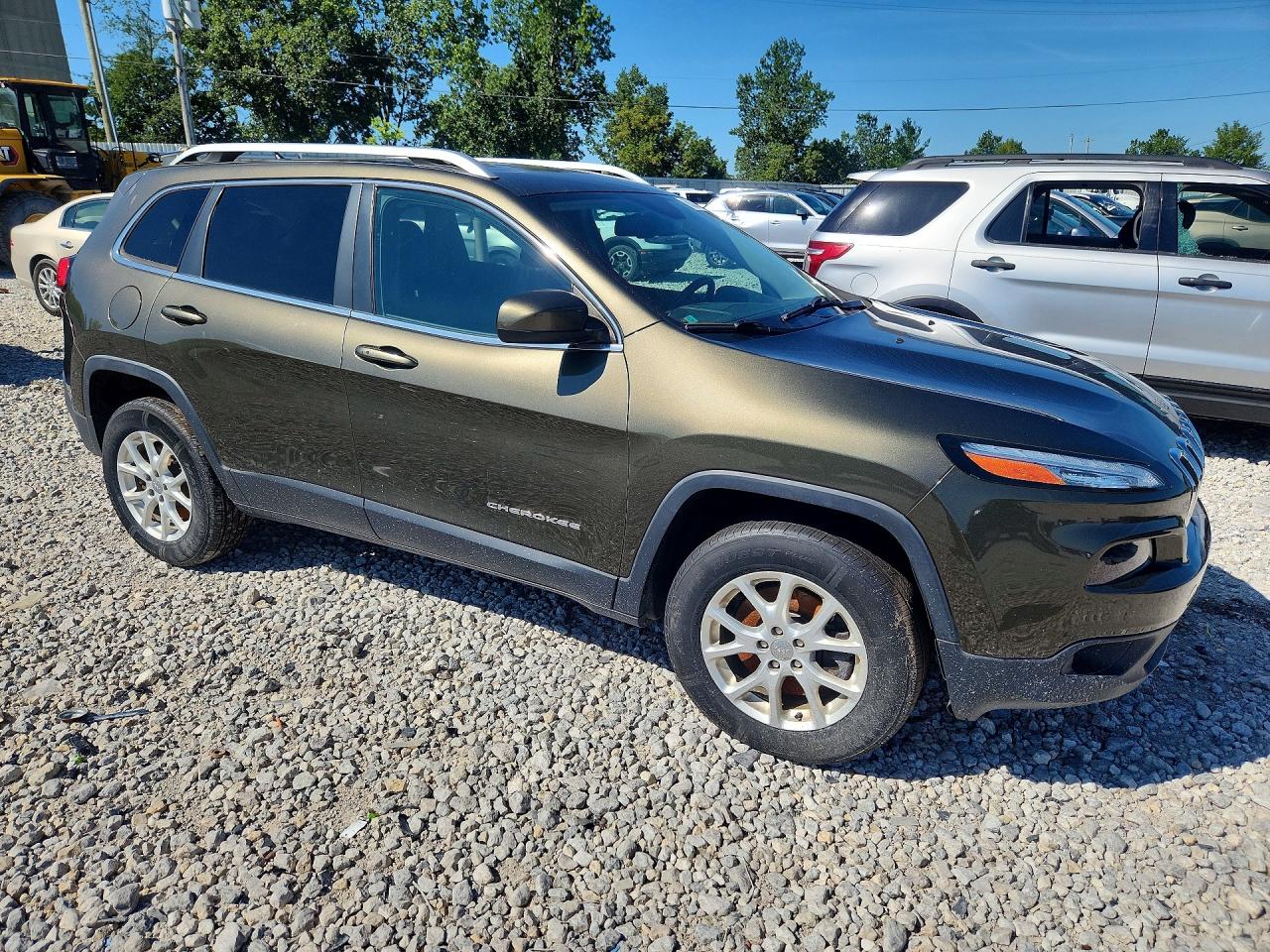 2015 Jeep Cherokee Latitude Brown vin: 1C4PJMCBXFW515691